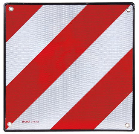 Carbest 471171 Warntafel Spanien 50 x 50 cm