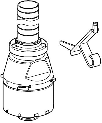 GROHE Servo-Ablaufventil (Original Ersatzteil, Langlebig, Robust, Herstellergarantie: 5 Jahre), 42066000