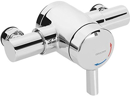Bristan MT1203 Commercial OPAC Thermostatic Exposed Mini Shower Valve with Lever Chrome