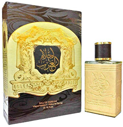 Ahlam al Arabic Eau de Parfum, Ard al Zaafaran, hochwertig, würzig und holzig, 80 ml