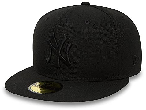 New Era New York Yankees MLB Black On Black 59Fifty Basecap - 7 5/8-61cm (XL)