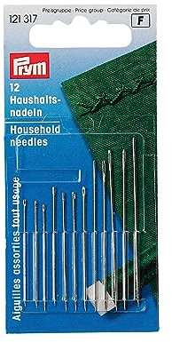 Prym 121317 Haushaltsnadeln 12 Stück, Silber