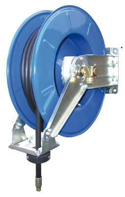 Planeta G40040 Schlauchaufroller, TYP L-820-153, Anschluss 3/8 Zoll, Schlauch Nennweite DN 9, Länge 15 m, Druck maximal bar 20, Luft und Wasser