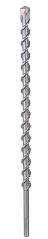 Bosch 1x PRO SDS max-9 Natural Stone Bohrer, 32 x 600 x 720 mm | für Harter Stein, Weichgestein, Ø 32,00 mm, Professional Zubehör Bohrhammer