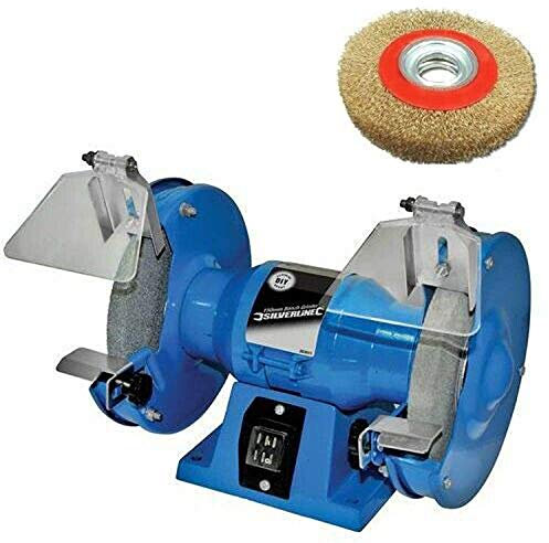 150mm Electric Bench Grinder Plus 6 Wire Wheel Brush