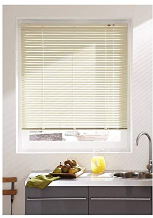 MADECOSTORE Store Vénitien Aluminium 25mm - Beige - L75 x H175cm