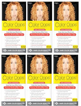 Color Oops Hair Color Remover, Extra Conditioning - 1 Application