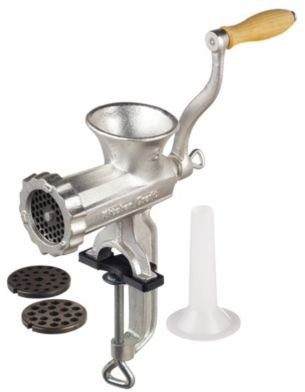 Standard Cast Iron Meat Mincer Grinder & Sausage Making Attachment