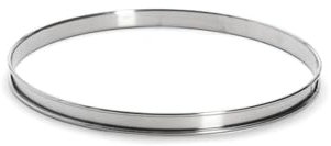 De Buyer Circolare in Acciaio Stampo per Torte ad Anello Inossidabile, 3091.22N, 22.5 cm