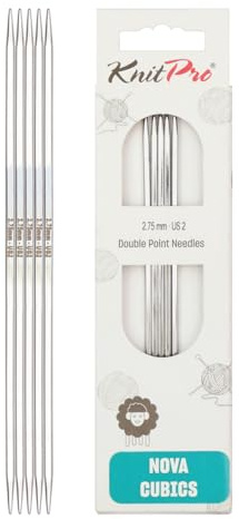 KnitPro Nova Cubics Nadelspiele 6 (15cm) | 2,75mm