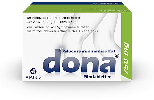 Dona 750 mg Filmtabletten bei Arthrose des Kniegelenks, 60 St. Tabletten