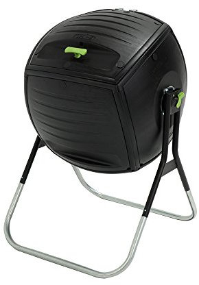 Lifetime 189 litri (50 litri) compost tumbler – nero
