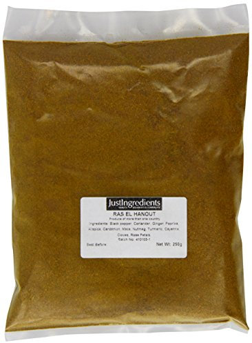 JustIngredients Essentials Ras El Hanout Spice Blend , 250 g - Pack of 2