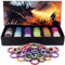 DND Figuren Condition Rings - 96 Für 24 Status -und Zaubereffekte. Pen and Paper Zubehör/Geschenk Für D&D Miniatures, Rollenspiele Tabletop, Dungeons and Dragons, DND 5e Edition & Pathfinder