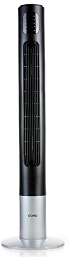 Domo DO8123 - Ventilador (Ventilador tipo torre para el hogar, Negro, Gris, Piso, 7,5 h, 1170 mm, LED)