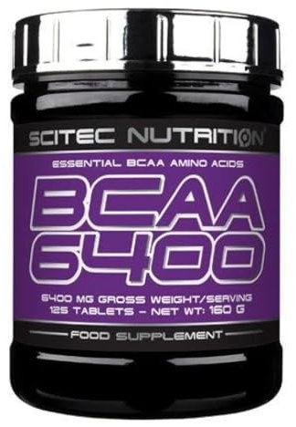 Scitec Nutrition BCAA 6400 125 Tabletten, 1er Pack (1 x 160 g)