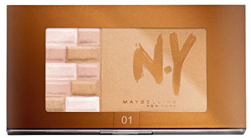 Maybelline NewYork Shimmer Bricks Bronzer Bronzing Powder, 01 Blondes