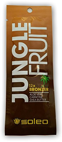 Soleo Jungle Fruit bronceador crema de bronceado para tumbonas (bolsita de 15 ml)