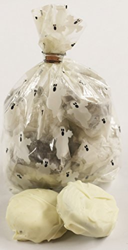 Scott's Cakes White Chocolate Covered Cool Mint Oreos in a 1 Pound Ghost Bag