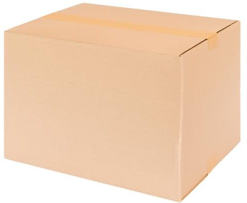 verpacking Faltkartons 395 x 295 x 290 mm Braun (Außenmaß 400 x 300 x 300 mm) variable Höhe bei 100/200 mm KK 100 1-wellig Versandkarton DHL Paket DPD GLS Hermes Paket Karton (25 Stück)