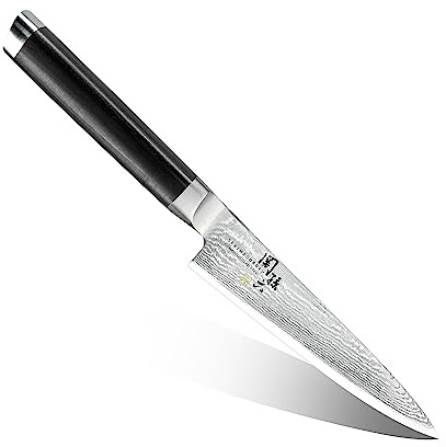 Kai Seki Magoroku Damascus Petty Knife 120mm (AE-5202)