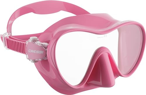 Cressi F1, Rosa, Maschere Unisex, Taglia Unica