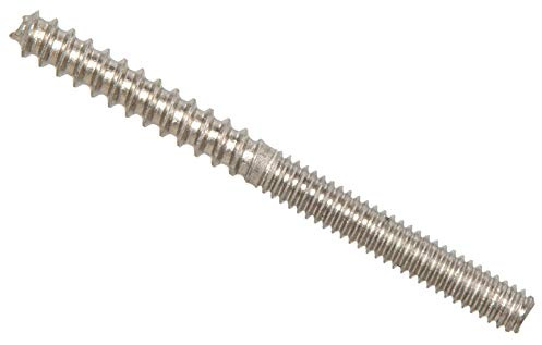 The Hillman Group 44949 5/16-18 x 2-1/2-Inch Stainless Steel Hanger Bolts, 10-Pack