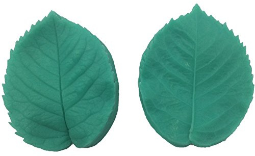 rose Blatt Rosenblatt Veiner Silikonform Schokolade Keks Silikonformen Fondant Deko Silikon Backform Silikon-Polymer-Ton Formen Tonform