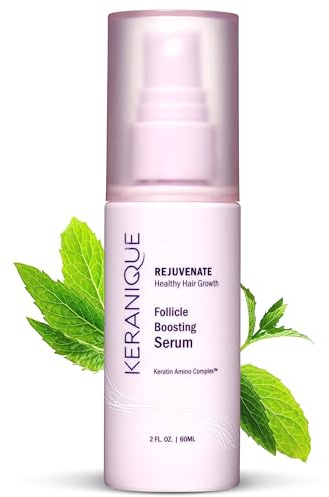 Keranique Follicle Booster - Keratin Enriched Hair Follicle Stimulator Spray for Thicker, Fuller Density Restoration