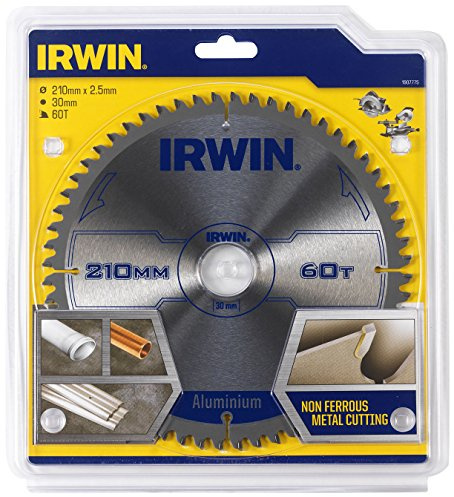 IRWIN IRW1907775 210 x 30mm 60-Teeth Professional Circular Saw Blade - Aluminium