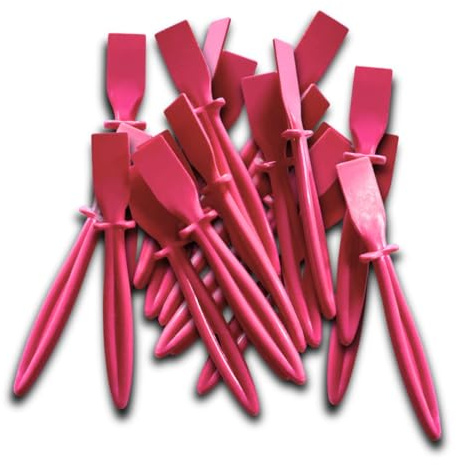 Proops 20 x Pink Plastic PVA Glue Spreaders. Craft, Adhesive, Paste, Spatula (S7630) Free UK Postage.