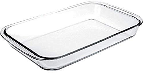 Ibili Fuente Horno Rectangular KRISTALL 23X15, Stainless Steel, 23x15x5 cm