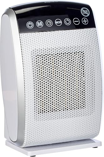 Fakir 6257006 Prestige HL 300 Radiateur Soufflant céramique Blanc/Argent