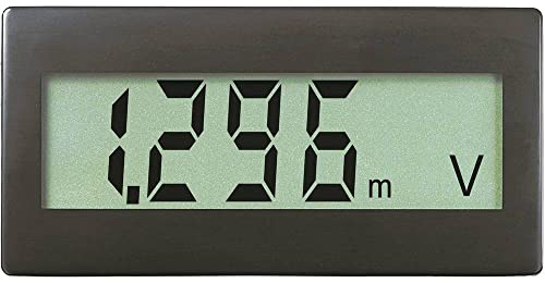 VOLTCRAFT DVM330G Digitales Einbaumessgerät 0-199.9 mV (beliebig erweiterbar durch Vorschalten von Widerständen)