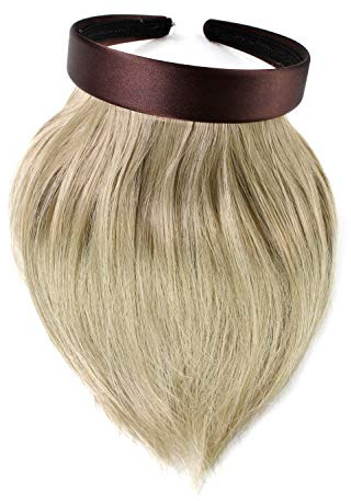 WIG ME UP - HA073T-22 Toller Clip-in Pony mit Haarreif für besonders natürliche Wirkung, Blond (22)