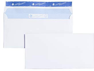 Cygnus Excellence Briefumschläge DINlang mit 100g/qm haftklebend weiß VE=500 Stück