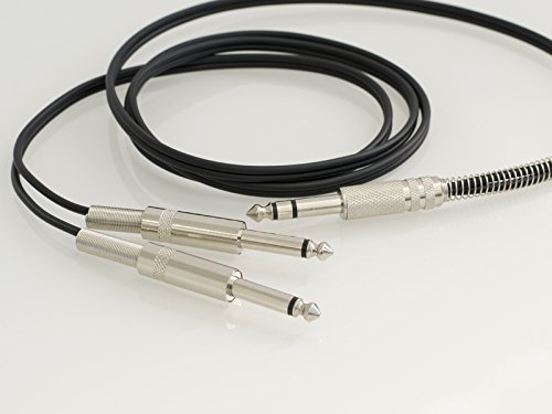 MPE - CAVO ADATTATORE Made in Italy CON 2 JACK MONO D. 6,3MM E 1 JACK STEREO D. 6,3MM mod: A24-5 metri
