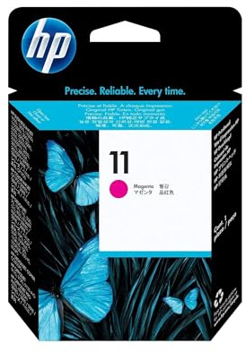 HP 11 C4812A, Testina Originale da 2350 Pagine, Compatibile con Stampanti 2500cm, Business InkJet 3000dtn, DesignJet 815 e 820 MFP, DesignJet Serie 500 e 500 Plus, Magenta