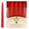 Prices Candles Tapered Dinner Candle Unwrapped 50 Pack Red (414347)Q