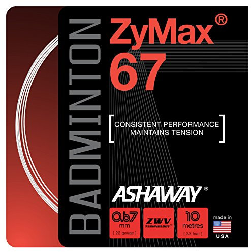 ASHAWAY Badmintonsaiten »ZyMax 67«, 10m Set