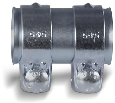 Rohrverbinder Doppelschelle Schelle Verbinder original ERNST (223447) | Kompatibel mit: AUDI 100 C4 Avant, 100 C4 Stufenheck, 80 B3 Stufenheck, 80 B4 Avant, 80 B4 Stufenheck, A1, A1 Sportback, A2