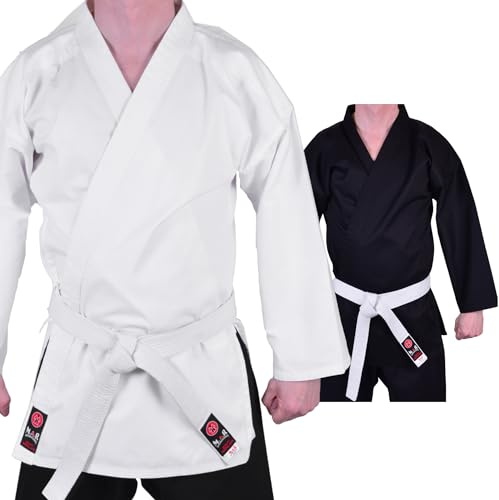 MAR | Traditional Karate Uniform Jacket 8oz Karate Gi Jacket for Training and Sparring| Martial Arts Uniform for Men, Women & Children | Polycotton 8oz Karate Suit (120-200cm)