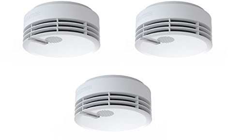 Hekatron Genius H – Rauchmelder 10 Jahre Batterie – Made in Germany – 1 Stück Neuauflage 3er Pack