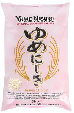 YUME NISHIKI Jfc Reis (Short Grain), 5 kg ( 1er Pack )