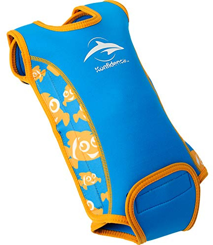 Konfidence Babywarma Baby-Neoprenanzug -Blau (Clownfish) ,0-6 Monate