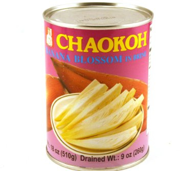 Chaokoh Bananenblüten in Salzwasser