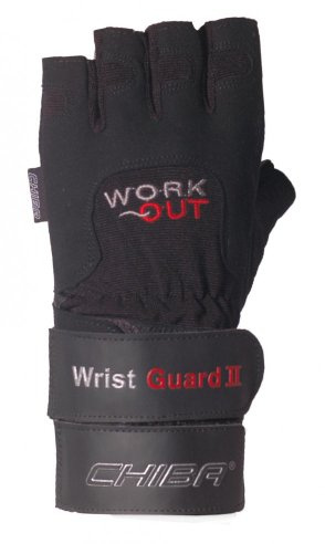 Chiba Herren Handschuh Wristguard II, Schwarz, XXL, 40122