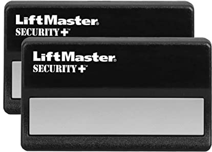 LiftMaster 971LM Security+ 1-Button Garage Door Opener Remote Control with Visor Clip - Pack of 2