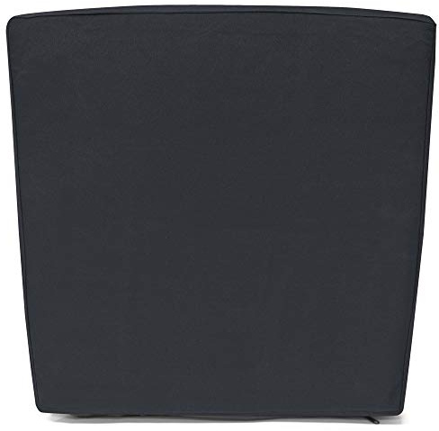 Detex® Kissenhüllen Kissenbezüge 8er Set Reißverschluss Wasserabweisend Polyester Waschbar Stuhlkissen Sitzpolster Gartenstuhl Sitzauflage Anthrazit
