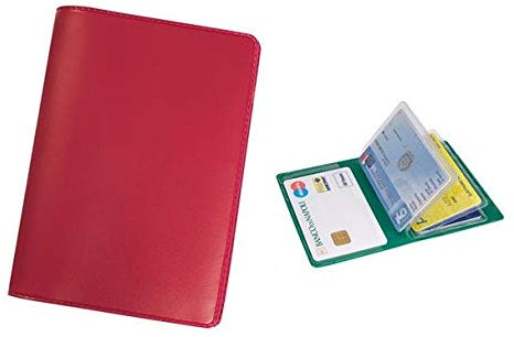 - Kreditkarten und Magnetkarte 6 Sitzer in PVC rot